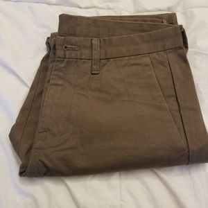 Calvin Klein Brown Slim Fit Chinos pant